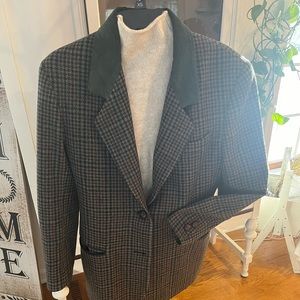 Plaid blazer